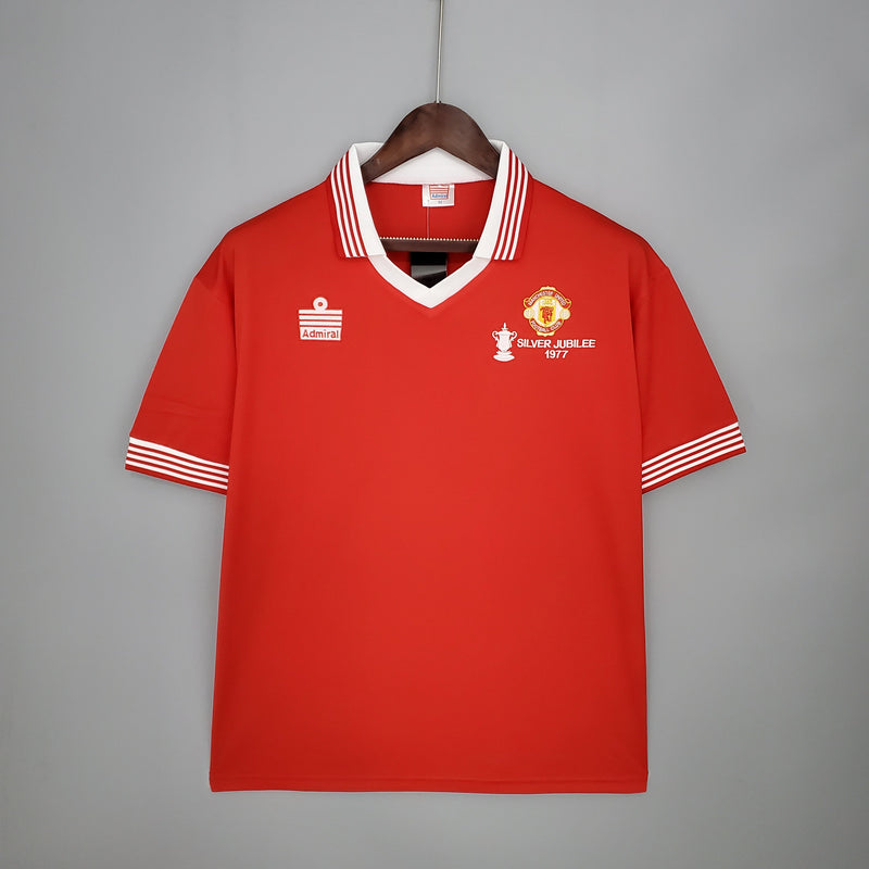 CAMISOLA MANCHESTER UNITED I 1977 homem (RETRO)