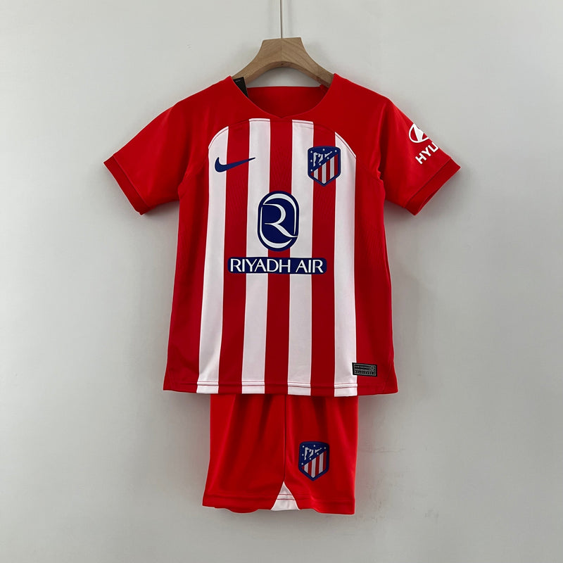 CAMISOLA ATLÉTICO DE MADRID I 23/24 CONJUNTO INFANTIL