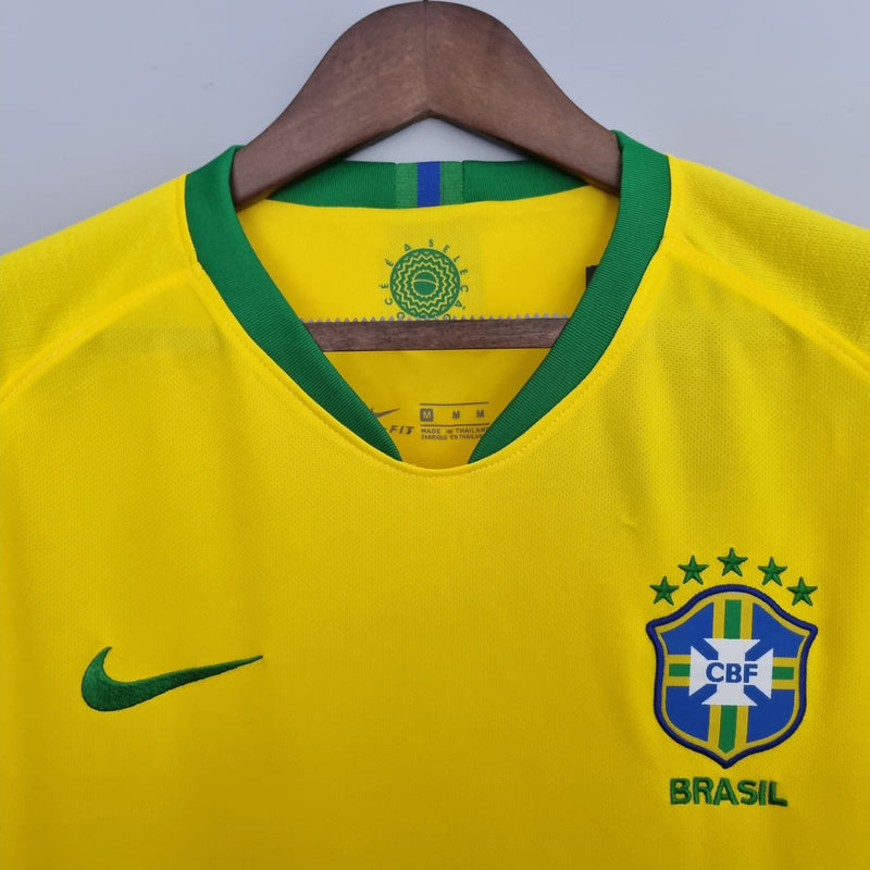 CAMISOLA BRASIL I 2018 homem (RETRO)