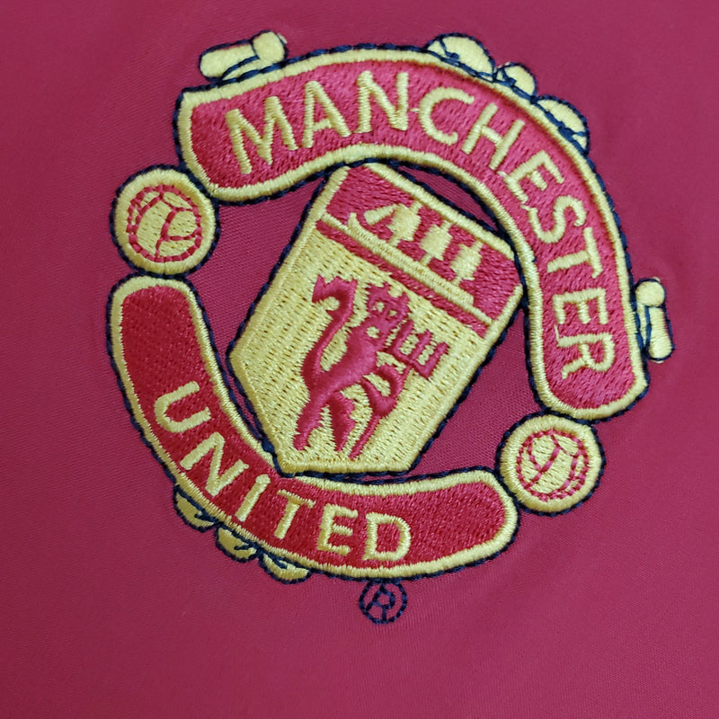 CAMISOLA MANCHESTER UNITED I 02/03 homem (RETRO) MANGA LONGA