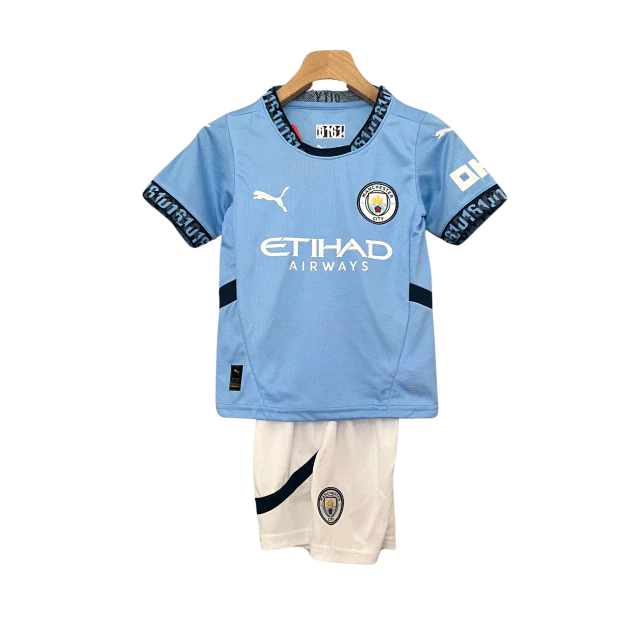 CAMISOLA MANCHESTER CITY I 24/25 CONJUNTO INFANTIL