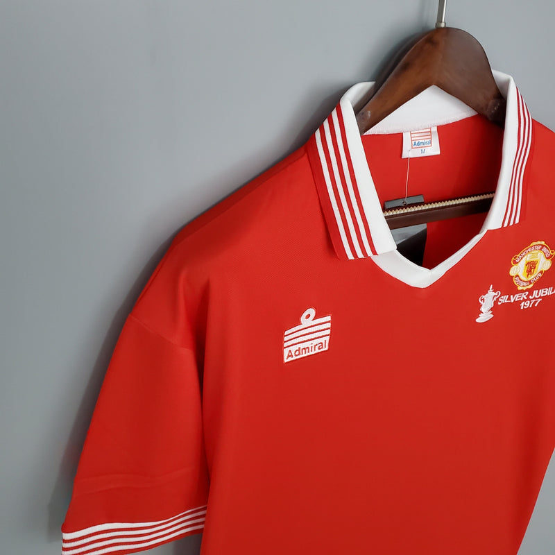 CAMISOLA MANCHESTER UNITED I 1977 homem (RETRO)