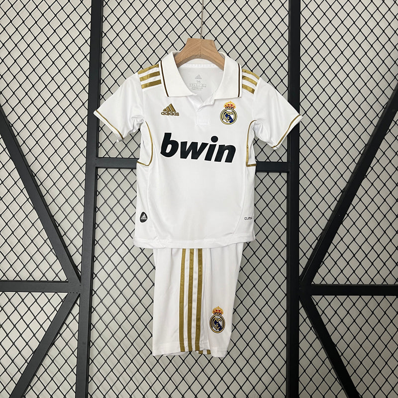 CAMISOLA REAL MADRID I 11/12 CONJUNTO INFANTIL (RETRO)