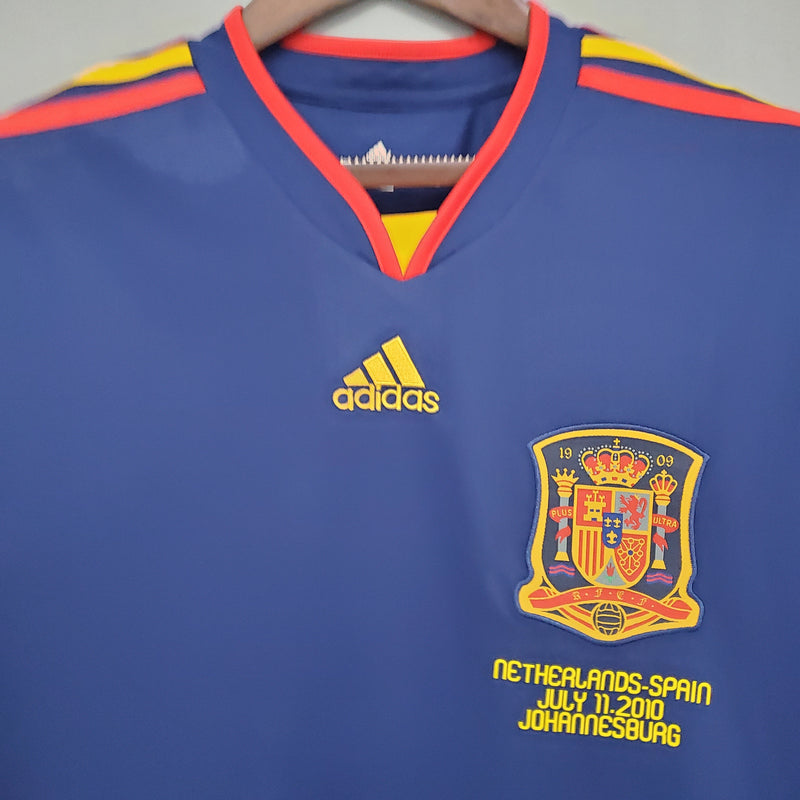 CAMISOLA ESPANHA MUNDIAL I 2010 homem (RETRO)