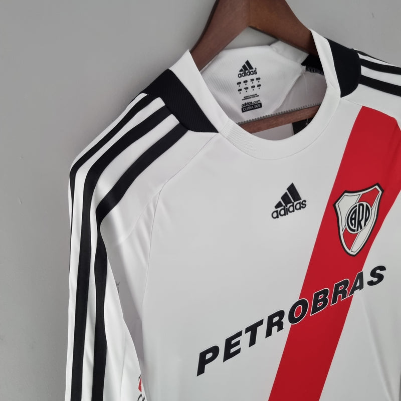 CAMISOLA RIVER PLATE I 09/10 homem (RETRO) MANGA LONGA