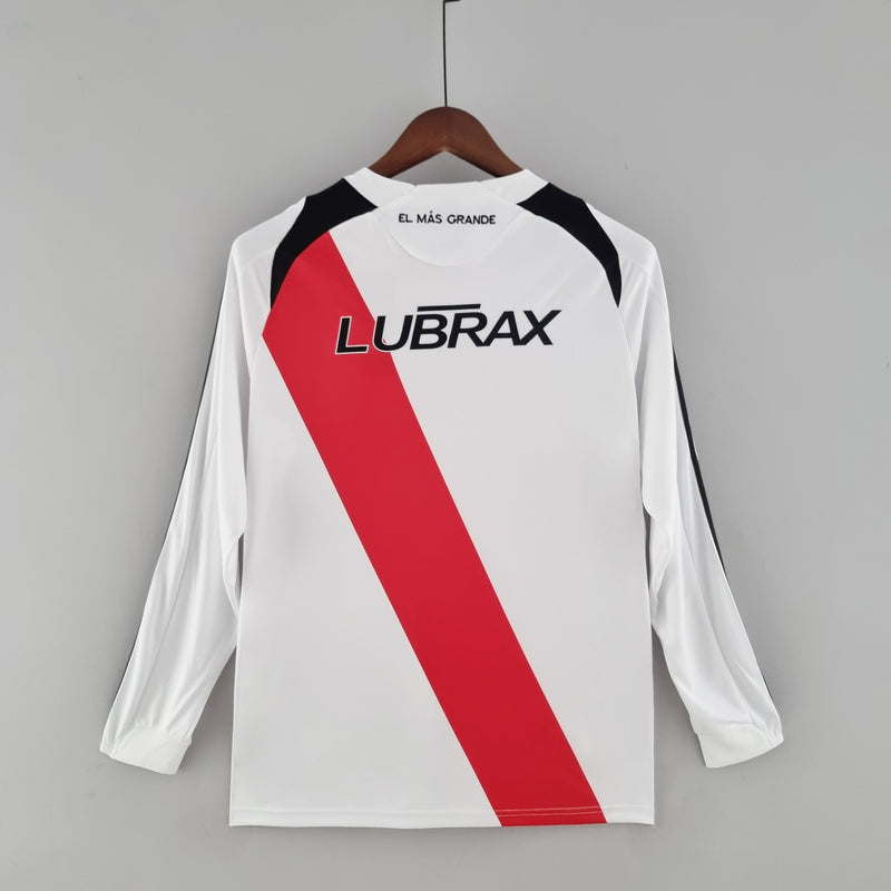 CAMISOLA RIVER PLATE I 09/10 homem (RETRO) MANGA LONGA