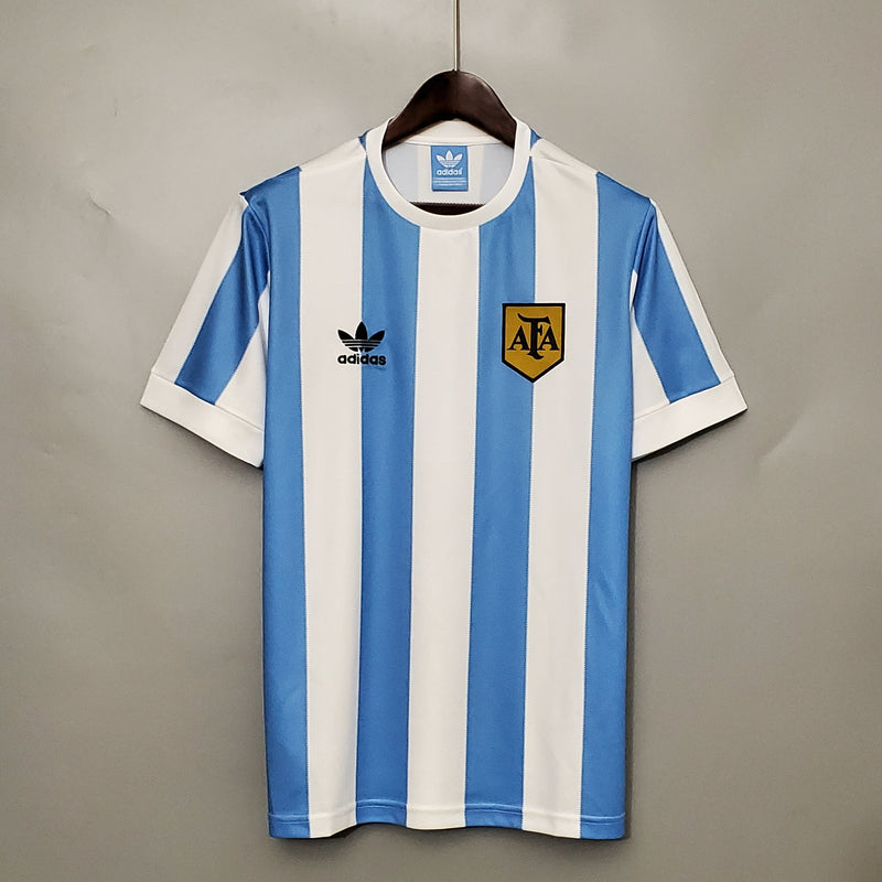 CAMISOLA ARGENTINA I 78/79 homem (RETRO)