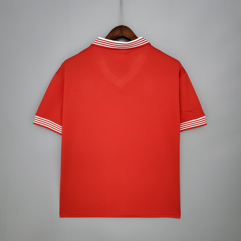 CAMISOLA MANCHESTER UNITED I 1977 homem (RETRO)