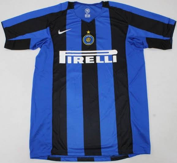 CAMISOLA INTER DE MILÃO 04/05 homem (RETRO)