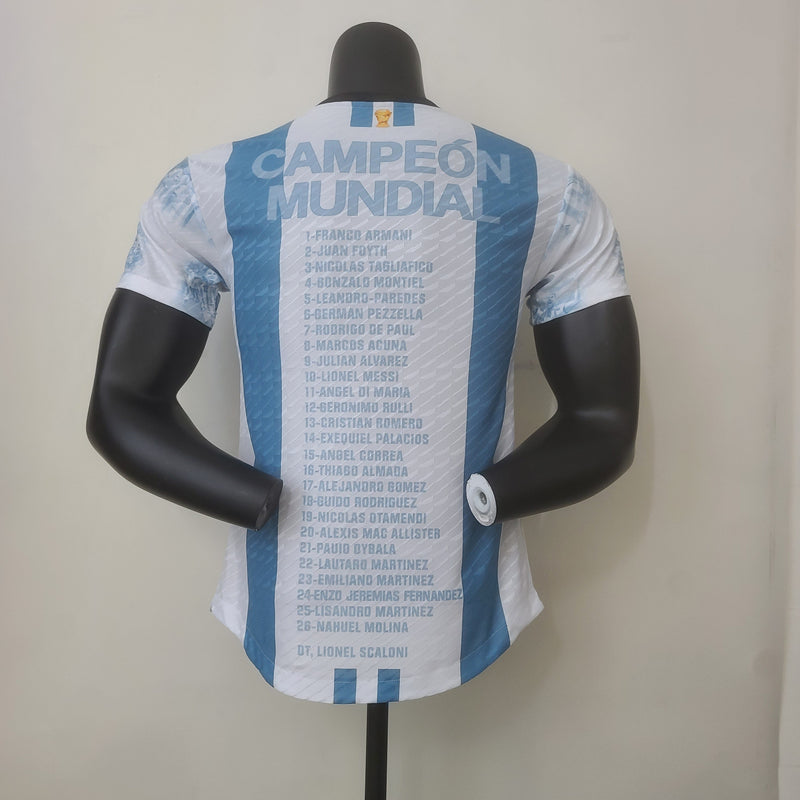 CAMISOLA ARGENTINA EDIÇÃO ESPECIAL I 23/24 homem (VERSÃO JOGADOR)