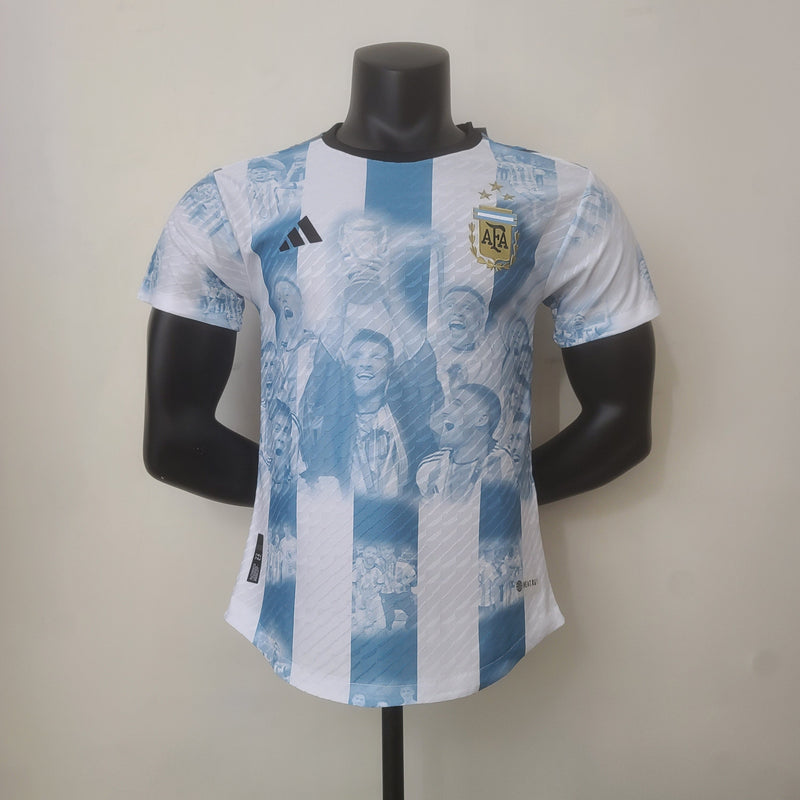 CAMISOLA ARGENTINA EDIÇÃO ESPECIAL I 23/24 homem (VERSÃO JOGADOR)