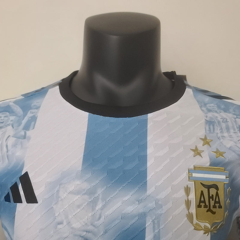 CAMISOLA ARGENTINA EDIÇÃO ESPECIAL I 23/24 homem (VERSÃO JOGADOR)