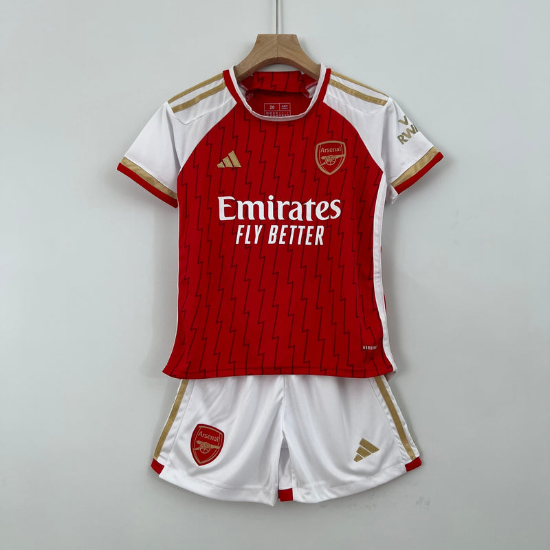 CAMISOLA ARSENAL I 23/24 CONJUNTO INFANTIL