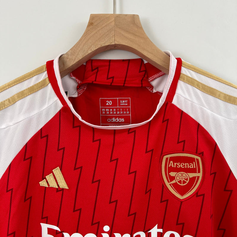 CAMISOLA ARSENAL I 23/24 CONJUNTO INFANTIL