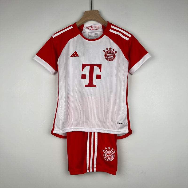 CAMISOLA BAYERN MUNICH I 23/24 CONJUNTO INFANTIL