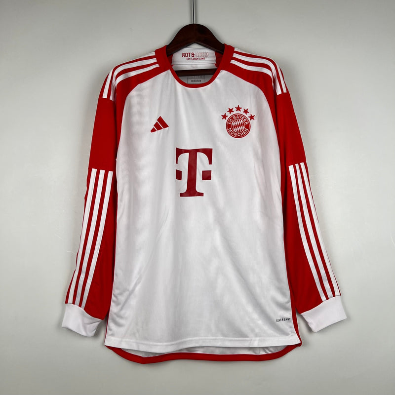 CAMISOLA BAYERN DE MUNICH I 23/24 homem (MANGA LONGA)