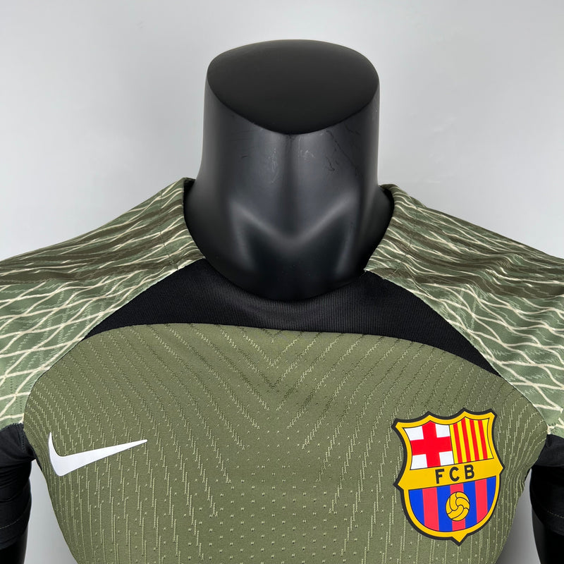 CAMISOLA BARCELONA TREINAMENTO II 23/24 homem (VERSÃO JOGADOR)