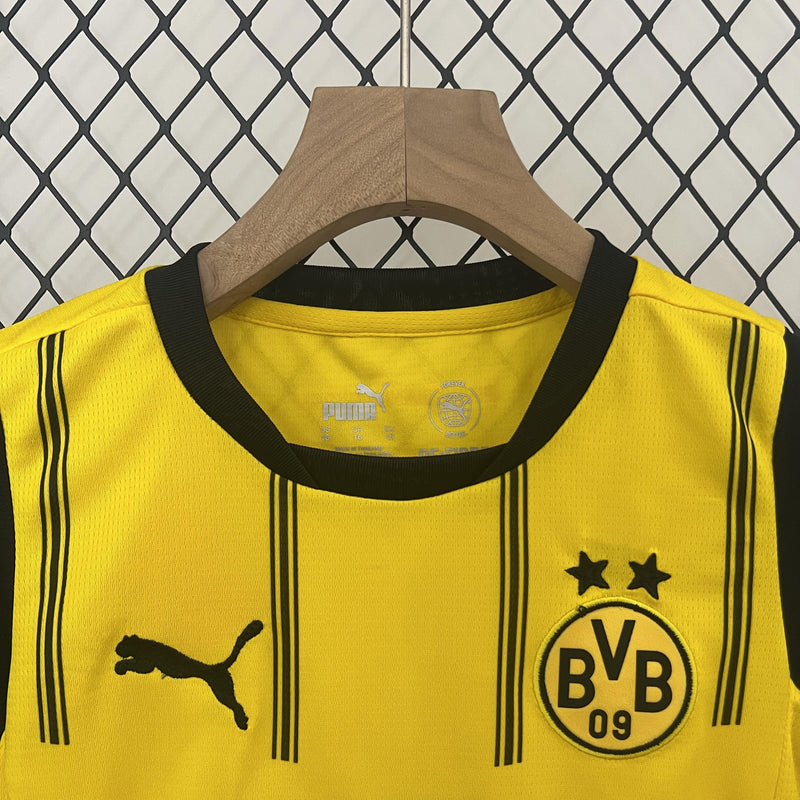 CAMISOLA BORUSSIA DORTMUND I 24/25 CONJUNTO INFANTIL