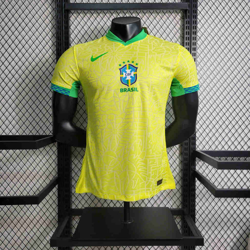 CAMISOLA BRASIL I COPA AMÉRICA 2024 homem (VERSÃO JOGADOR)