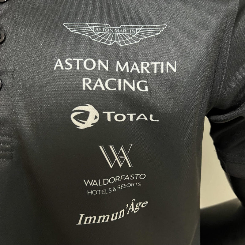 CAMISOLA F1 Aston Martin 2023 - Black POLO