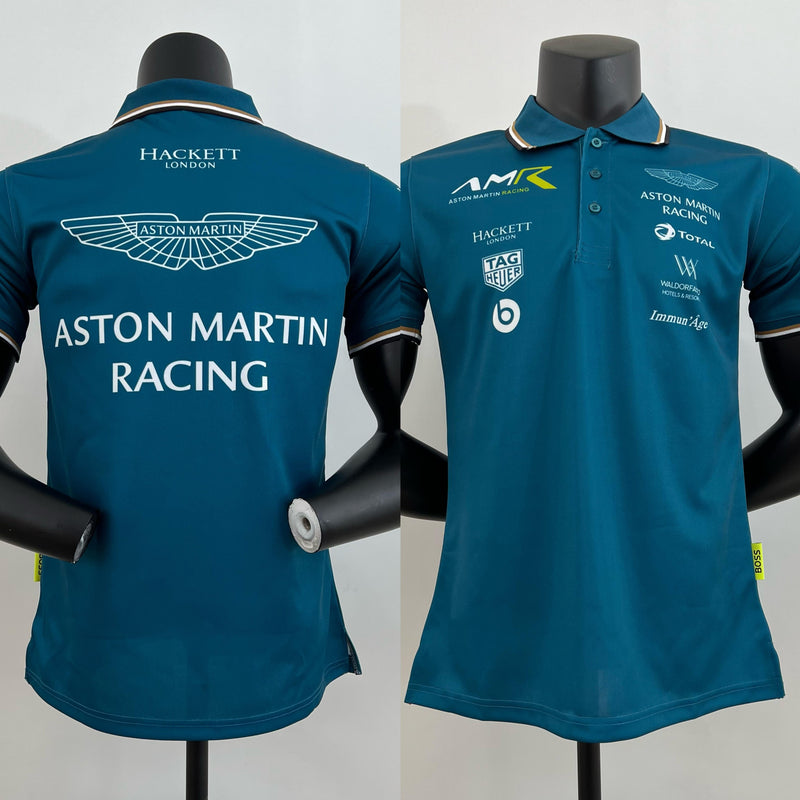 CAMISOLA F1 Aston Martin 2023 - Green POLO