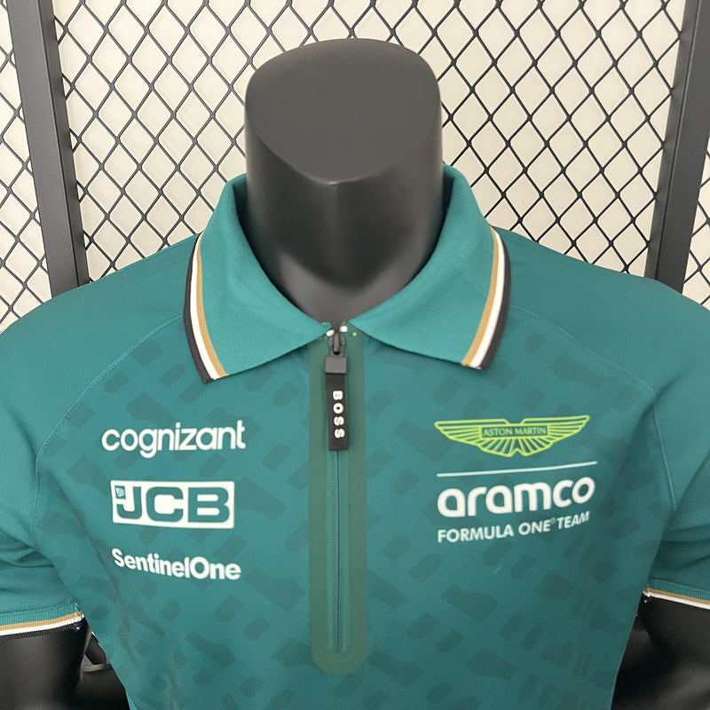 CAMISOLA F1 Aston Martin 2024 F1 - Green POLO