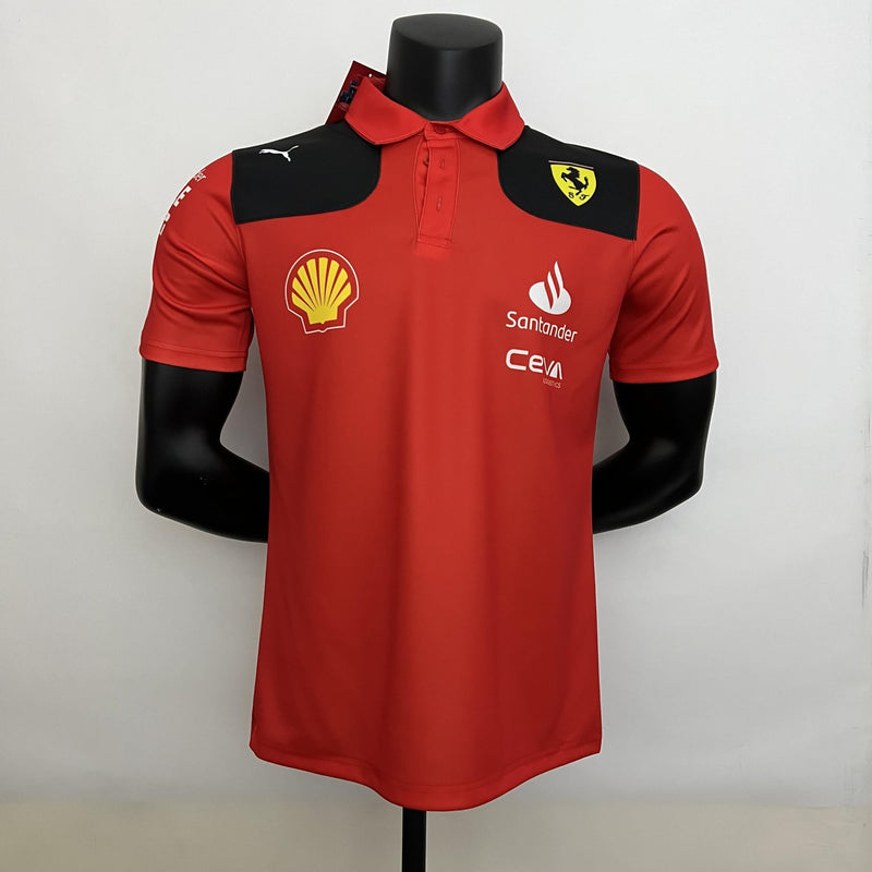 CAMISOLA F1 Ferrari 2023 red T shirt - POLO