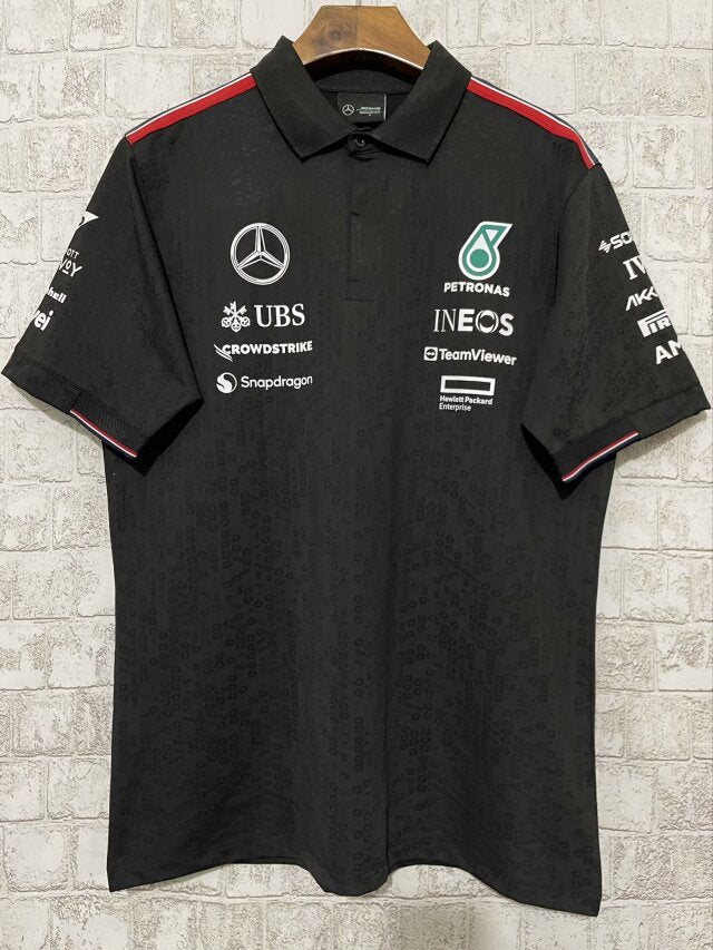 CAMISOLA F1 Mercedes 2024 new black - POLO