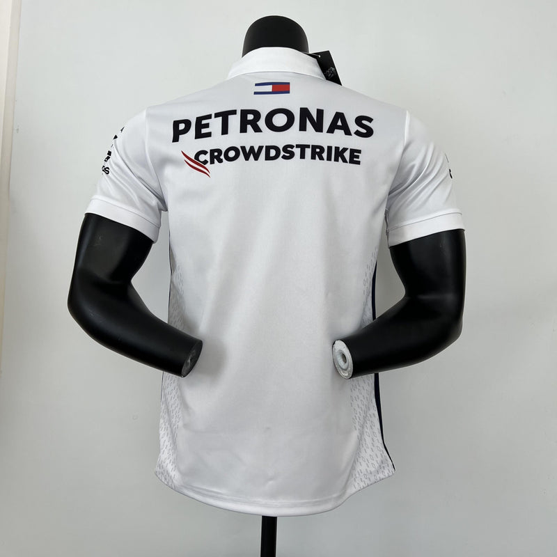 CAMISOLA F1 Mercedes Benz 2023 - White T shirt - POLO