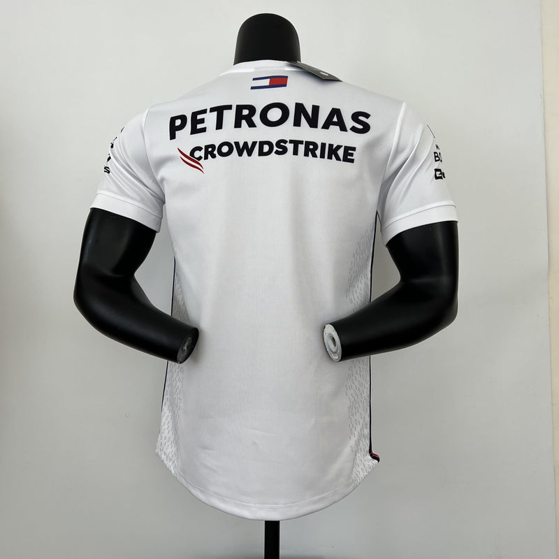 CAMISOLA F1 Mercedes Benz 2023 White T-shirt - 2