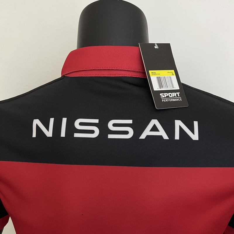 CAMISOLA F1 NISSAN 2023 red T shirt - POLO