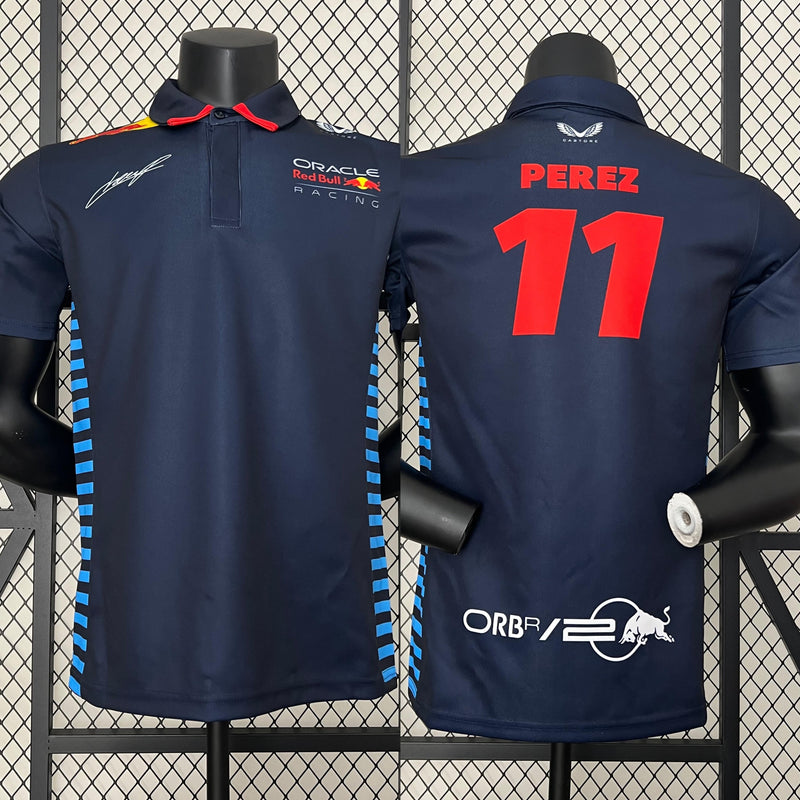 CAMISOLA F1 Red Bull 2024 #PEREZ - #11 - Blue - POLO