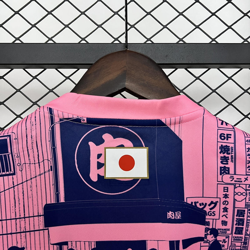 CAMISOLA JAPÃO EDIÇÃO ESPECIAL IV 24/25 Rosa - HOMEM