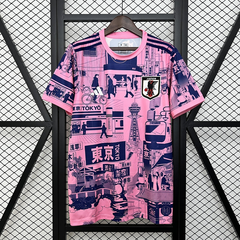 CAMISOLA JAPÃO EDIÇÃO ESPECIAL IV 24/25 Rosa - HOMEM