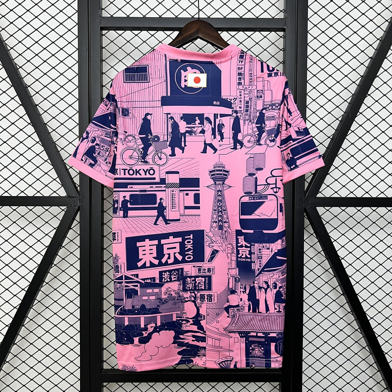 CAMISOLA JAPÃO EDIÇÃO ESPECIAL IV 24/25 Rosa - HOMEM