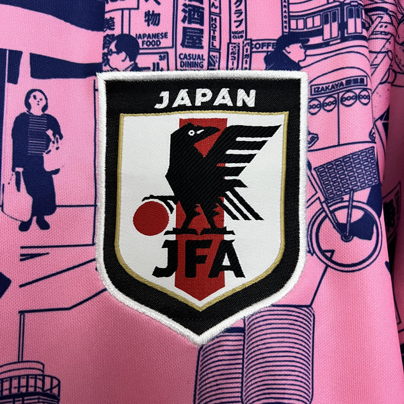 CAMISOLA JAPÃO EDIÇÃO ESPECIAL IV 24/25 Rosa - HOMEM