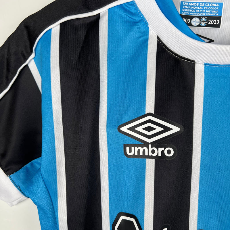 CAMISOLA GRÊMIO I 23/24 CONJUNTO INFANTIL