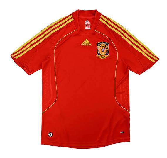 CAMISOLA ESPANHA EURO I 2008 homem (RETRO)