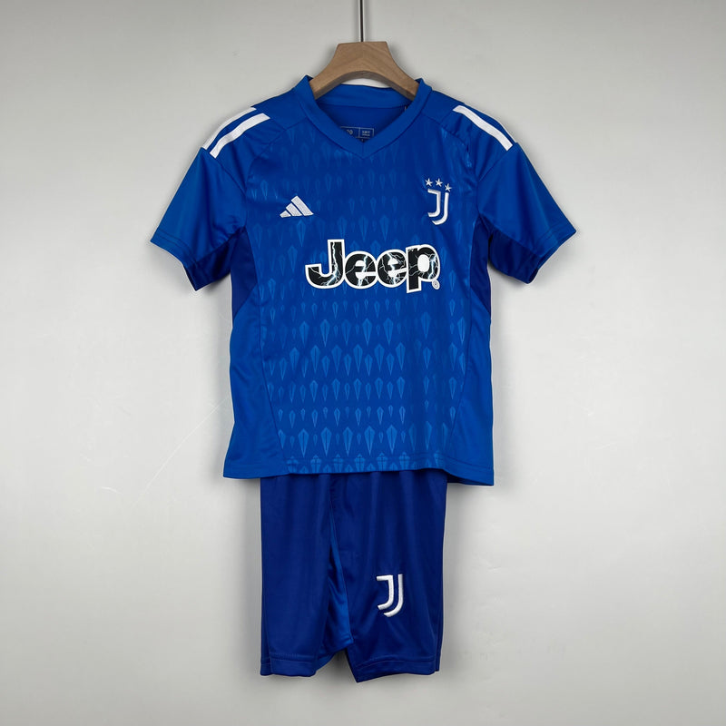 CAMISOLA JUVENTUS PORTERO/GUARDA REDES I 23/24 CONJUNTO INFANTIL