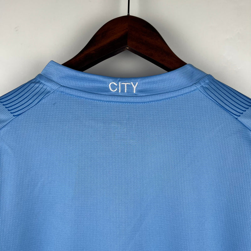 CAMISOLA MANCHESTER CITY I 23/24 homem (MANGA LONGA)