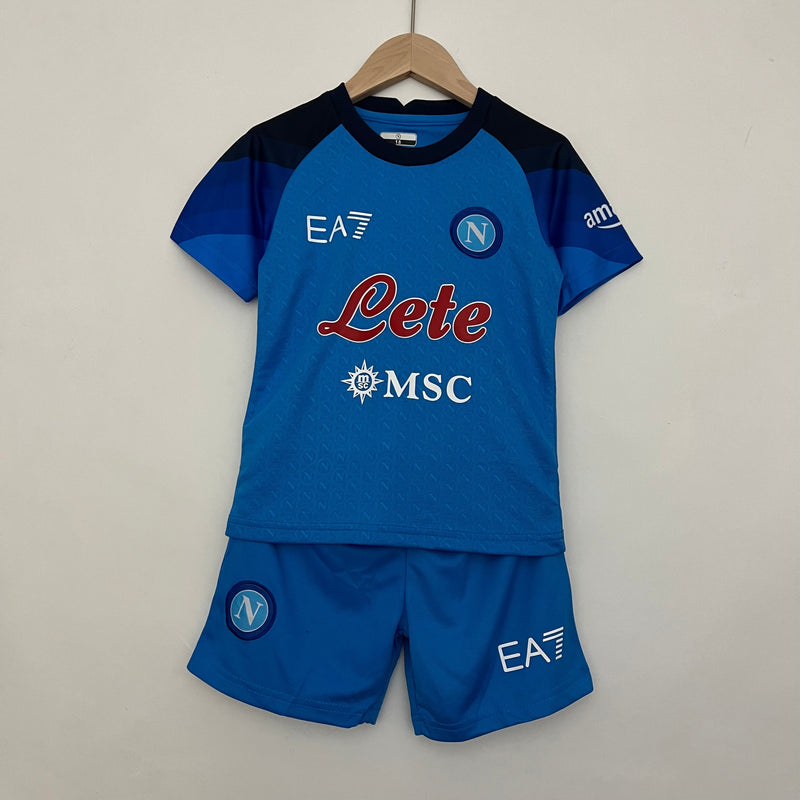 CAMISOLA NAPOLI I 23/24 CONJUNTO INFANTIL