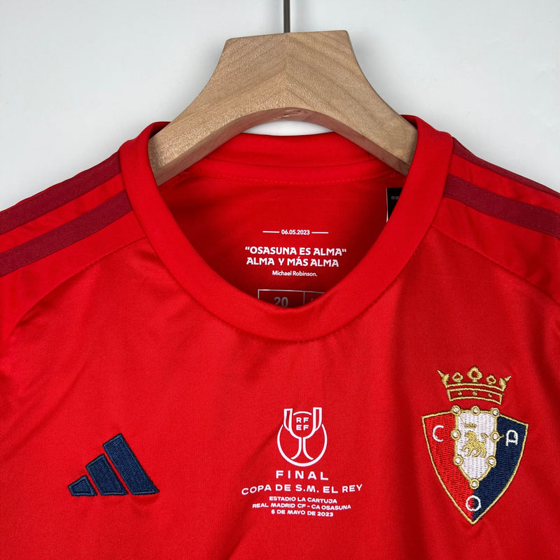 CAMISOLA OSASUNA I 23/24 CONJUNTO INFANTIL