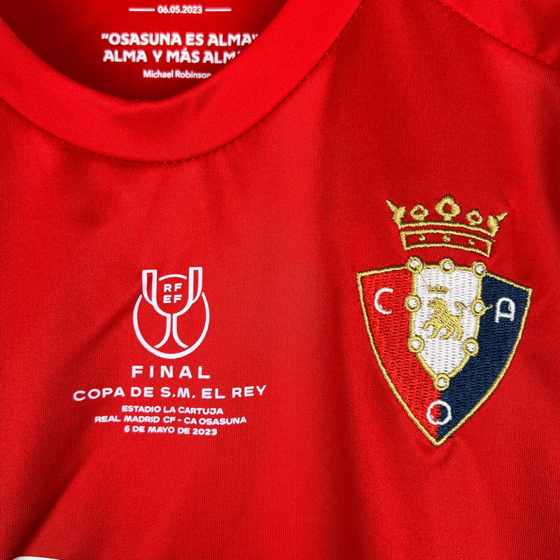 CAMISOLA OSASUNA I 23/24 CONJUNTO INFANTIL