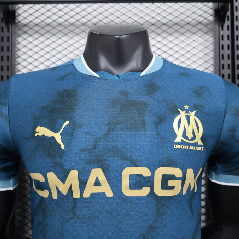 CAMISOLA OLYMPIQUE DE MARSEILLE II 24/25 homem (VERSÃO JOGADOR)