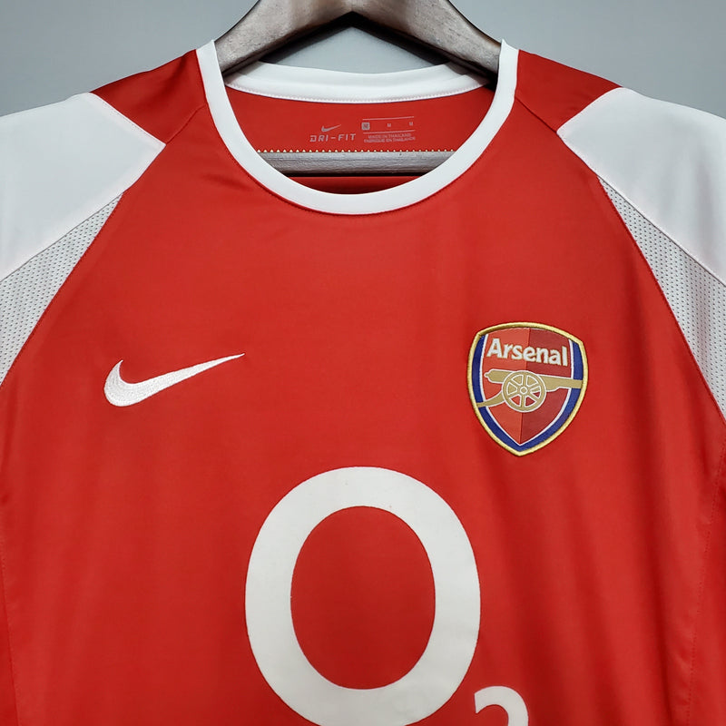 CAMISOLA ARSENAL 02/04 I homem (RETRO)