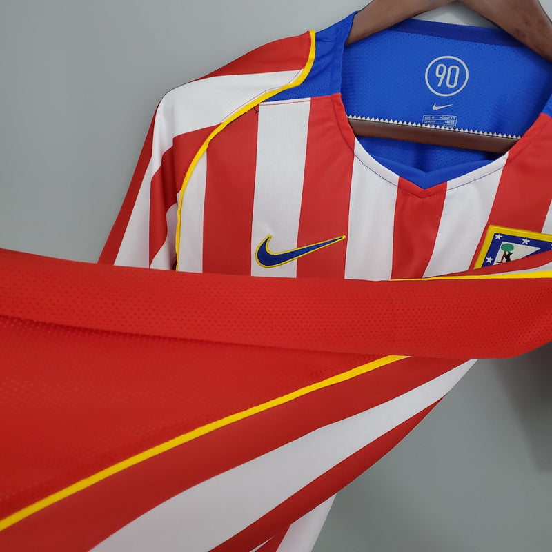 CAMISOLA ATLÉTICO DE MADRID I 04/05 homem (RETRO)