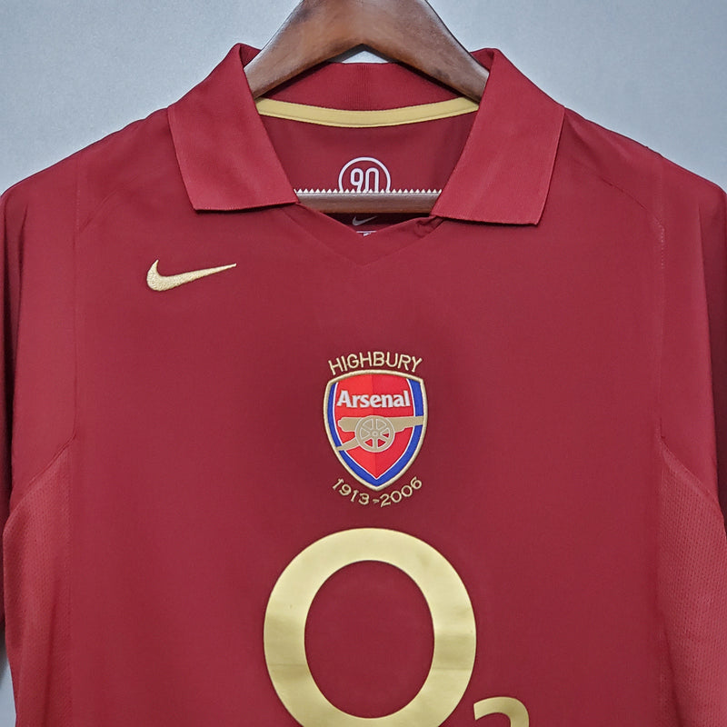 CAMISOLA ARSENAL 05/06 II homem (RETRO)