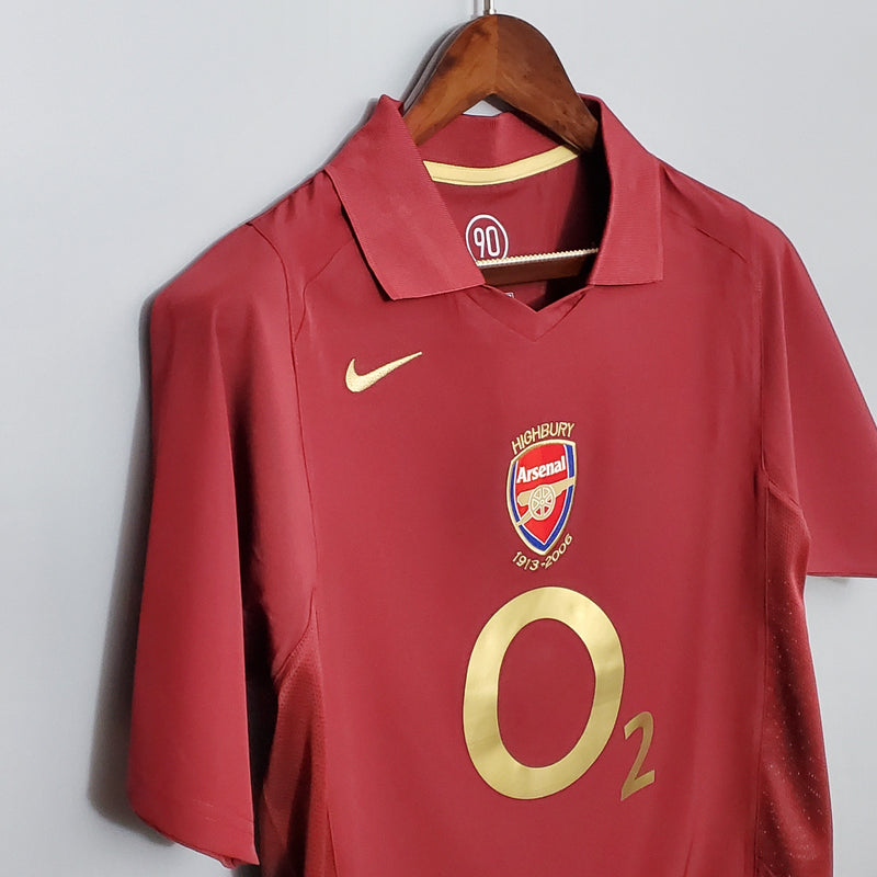 CAMISOLA ARSENAL 05/06 II homem (RETRO)