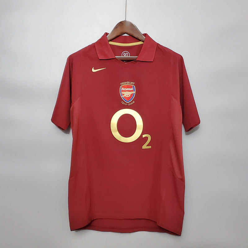 CAMISOLA ARSENAL 05/06 II homem (RETRO)