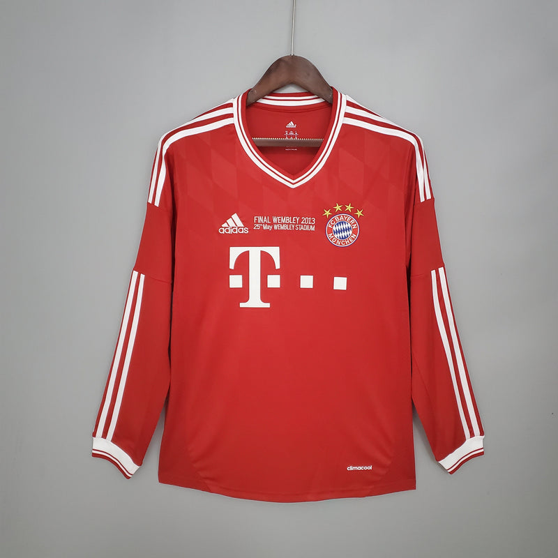 CAMISOLA BAYERN DE MUNICH I 2013 homem (RETRO) MANGA LONGA